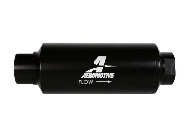 Fuel Filter High Flow Fuel System Universal Fit Aeromotive 12341-BGPL